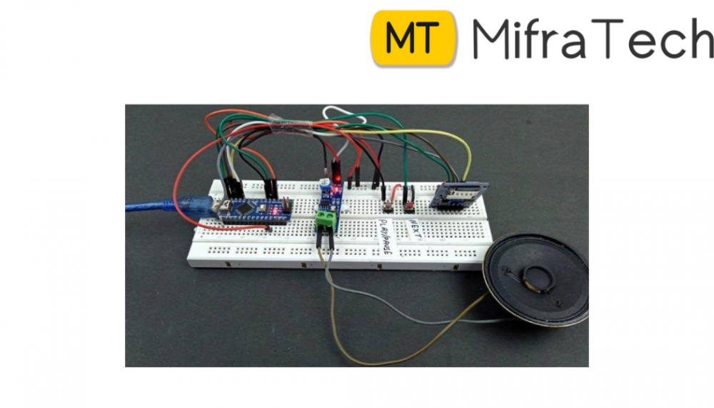Arduino music player - by mifratech electronics and project development centre